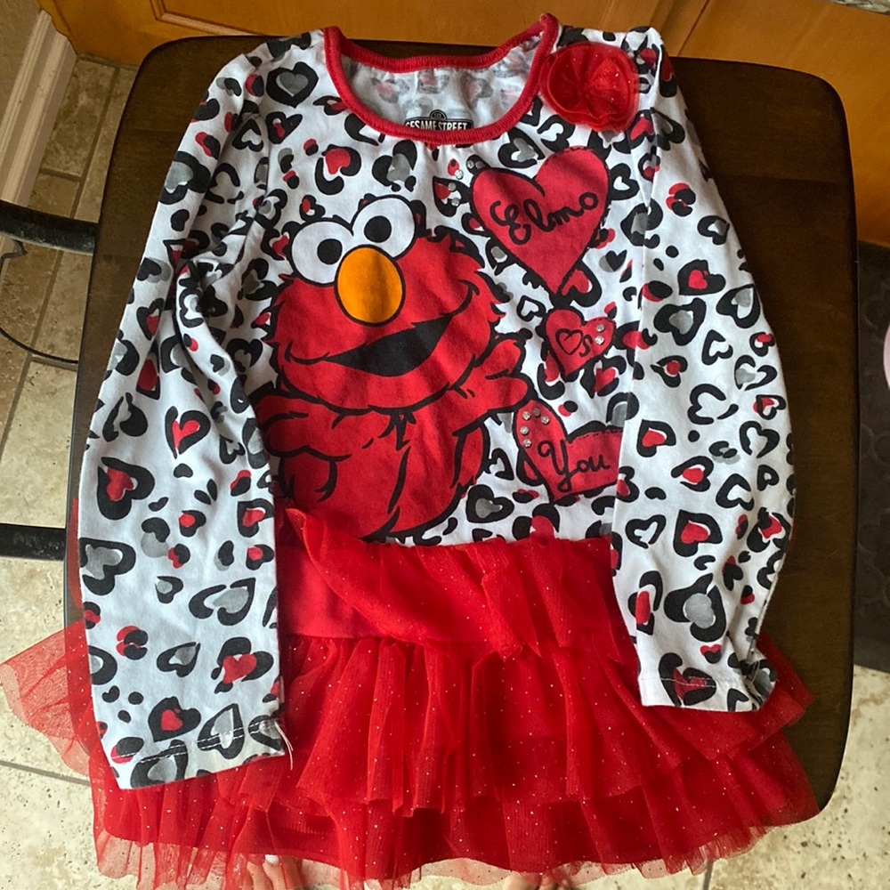 Girl Elmo dress size 3T